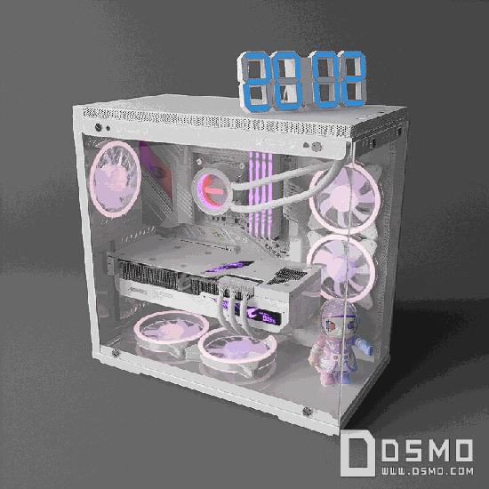 动态电脑主机箱-D5模